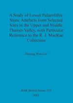 A Study of Lower Palaeolithic Stone Artefacts from Selected Sites in the Upper and Middle Thames Valley