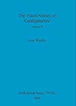 The Place-Names of Cardiganshire, Volume II 