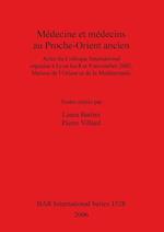 Médecine et médecins au Proche-Orient ancien