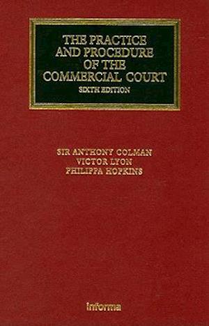 The Practice and Procedure of the Commercial Court