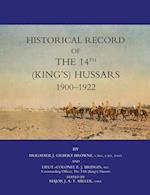 Historical Record of the 14th (Kings's) Hussars 1900 -1922