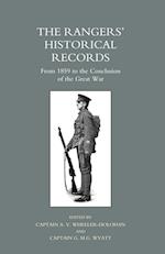 Rangers O Historical Records from 1859 to the Conclusion of the Great War