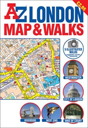 London A-Z Map and Walks