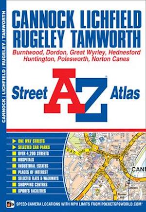 Cannock A-Z Street Atlas