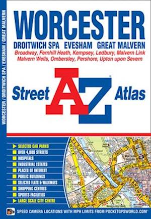 Worcester A-Z Street Atlas