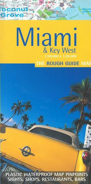 Miami & Key West, The Rough Guide Map