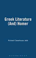 Greek Literature (and) Homer