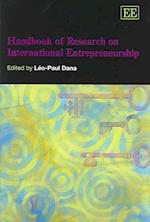 Handbook of Research on International Entrepreneurship