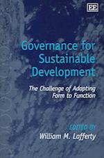 Governance for Sustainable Development