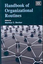 Handbook of Organizational Routines