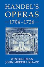 Handel's Operas, 1704-1726