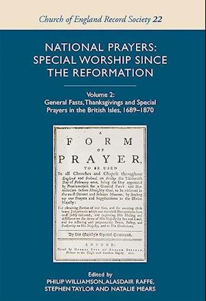 National Prayers: Special Worship since the Reformation