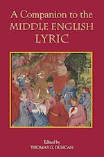 A Companion to the Middle English Lyric