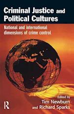 Criminal Justice and Political Cultures