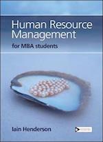 Human Resource Management for MBA Students