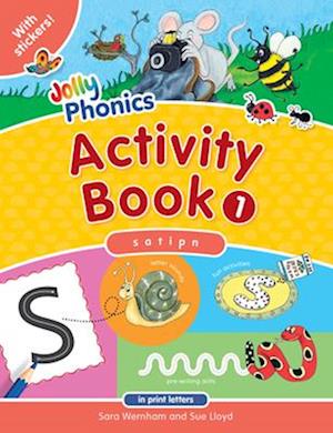 Jolly Phonics Activity Book 1 (in Print Letters)