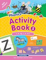 Jolly Phonics Activity Book 5 (in Print Letters)