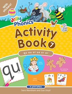 Jolly Phonics Activity Book 7 (in Print Letters)