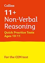 11+ Non-Verbal Reasoning Quick Practice Tests Age 10-11 (Year 6)