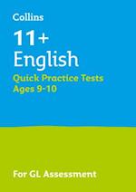 11+ English Quick Practice Tests Age 9-10 (Year 5)