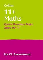 11+ Maths Quick Practice Tests Age 10-11 (Year 6)