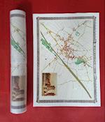 Willenhall 1838 - Old Map Supplied in a Clear Two Part Screw Presentation Tube - Print Size 45cm x 32cm