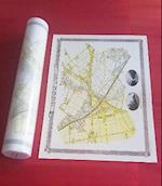 Streetly Village 1918 - Old Map Supplied Rolled in a Clear Two Part Screw Presentation Tube - Print size 45cm x 32cm