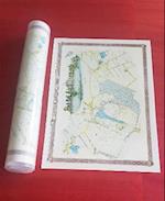 Little Aston 1887 - Old Map Supplied Rolled in a Clear Two Part Screw Presentation Tube - Print size 45cm x 32cm