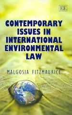 Contemporary Issues in International Environmental Law
