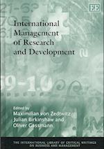 International Management of Research and Development