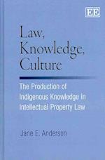 Law, Knowledge, Culture