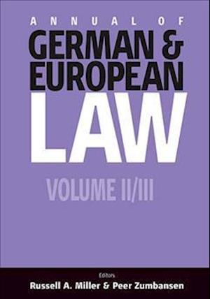 Annual of German and European Law