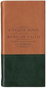 Chequebook of the Bank of Faith - Tan/Green