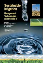 Sustainable Irrigation Management, Technologies and Policies II