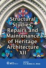 Structural Studies, Repairs and Maintenance of Heritage Architecture XII