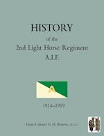 History of the 2nd Light Horse Regimentaustralian Imperial Force