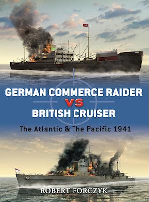 German Commerce Raider vs British Cruiser