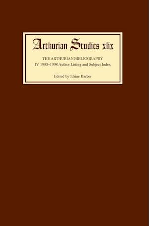 Arthurian Bibliography IV