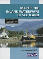 Map Inland Waterways of Scotland