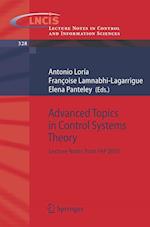 Advanced Topics in Control Systems Theory