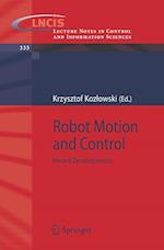 Robot Motion and Control