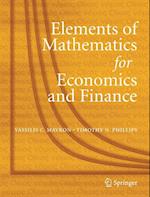 Elements of Mathematics for Economics and Finance