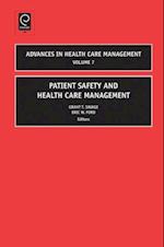 Patient Safety and Health Care Management