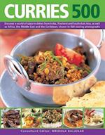 Curries 500: Discover a World of Spice in Dishes from India, Thailand and South-East Asia, as Well as Africa, the Middle East and the Caribbean, Shown