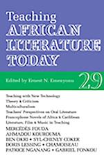 ALT 29 Teaching African Literature Today