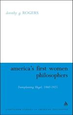 America''s First Women Philosophers