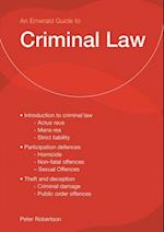 Criminal Law : An Emerald Guide
