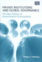 Private Institutions and Global Governance