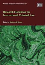 Research Handbook on International Criminal Law