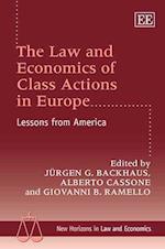 The Law and Economics of Class Actions in Europe